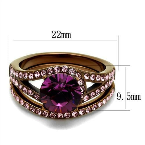 Bague Reflet Champagne l