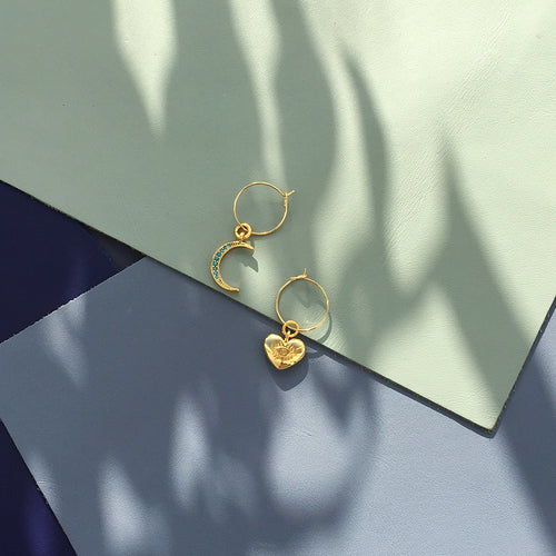 Boucles d’oreilles Éclat Lunaire
